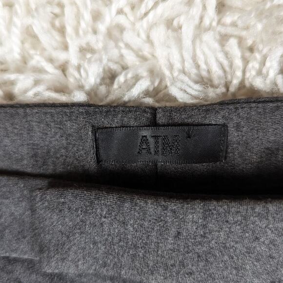 ATM Pointe Slim Trouser Pants with Cargo Pocket Gray Size 0 - Picture 5 of 11